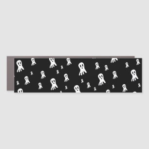 Dark Halloween Ghosts Car Magnet