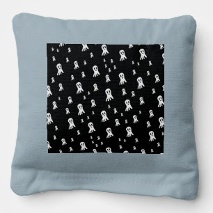 Dark Halloween Ghosts  Cornhole Bags
