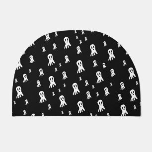 Dark Halloween Ghosts  Doormat