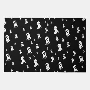 Dark Halloween Ghosts  Doormat