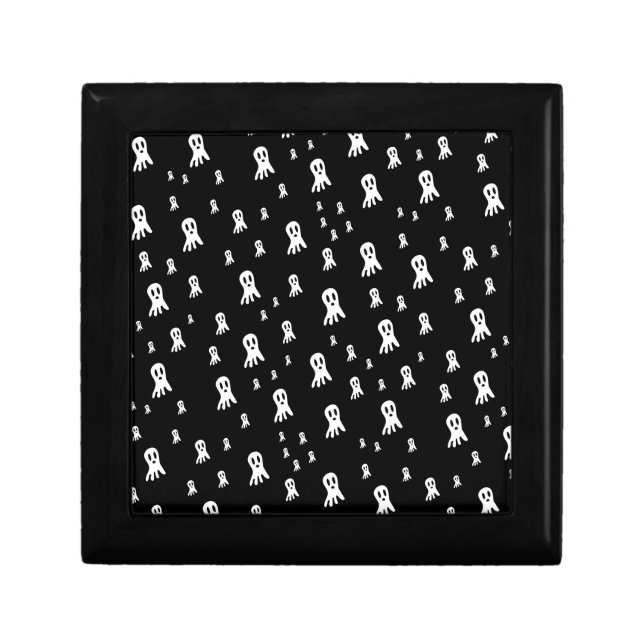 Dark Halloween Ghosts  Gift Box (Front)