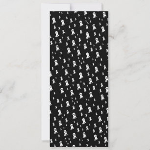 Dark Halloween Ghosts Invitation