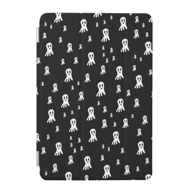 Dark Halloween Ghosts  iPad Mini Cover (Front)
