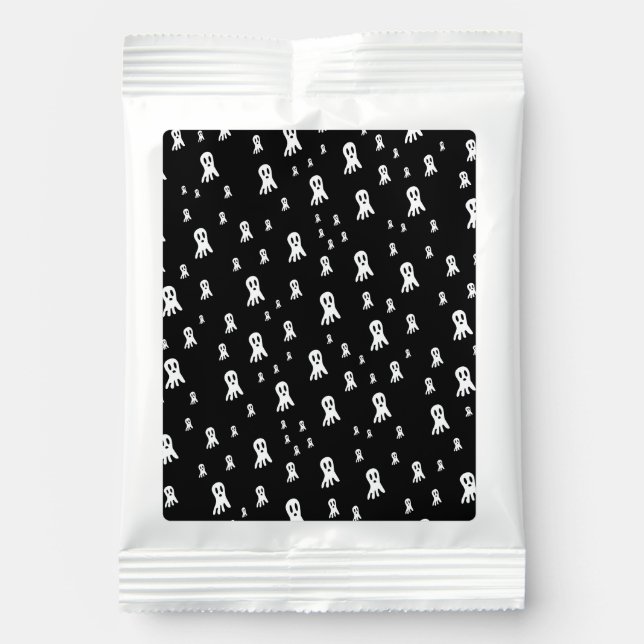 Dark Halloween Ghosts  Lemonade Drink Mix (Front)