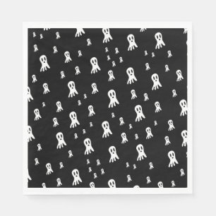 Dark Halloween Ghosts Napkins
