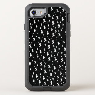 Dark Halloween Ghosts  OtterBox Defender iPhone SE/8/7 Case