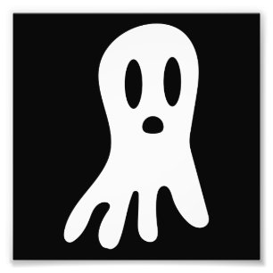 Dark Halloween Ghosts Photo Print