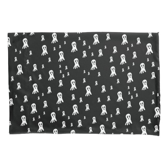Dark Halloween Ghosts  Pillow Case (Front)