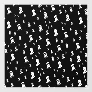 Dark Halloween Ghosts Wall Decal