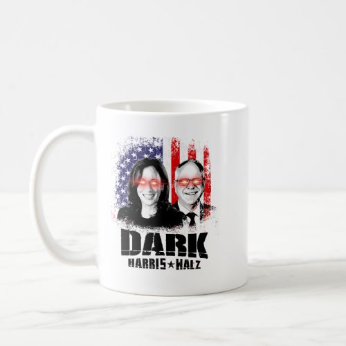 Dark Harris Walz 2024 Coffee Mug