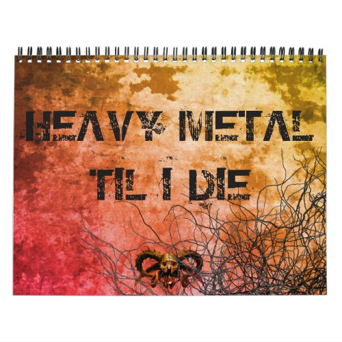 Dark Heavy Metal Calendar Revisited for 2023