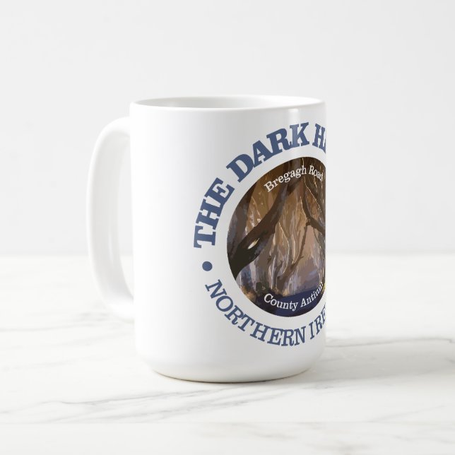 Dark Hedges (rd) Coffee Mug (Front Left)