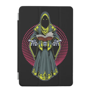 Dark Hooded Wizard Necromancer iPad Mini Cover