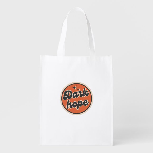Dark Hope Grocery Bag (Front)