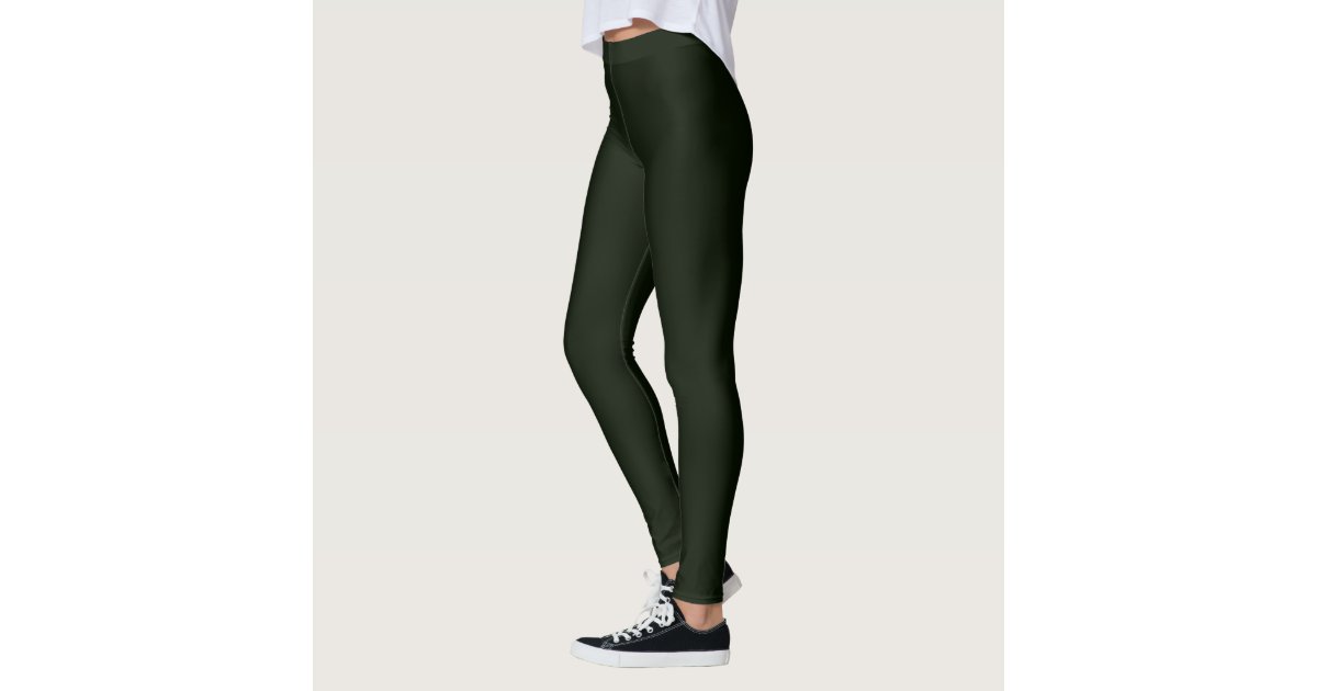 Dark Hunter Green Leggings