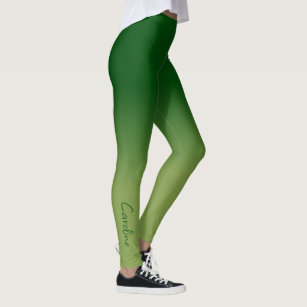Women's Olive Green Leggings