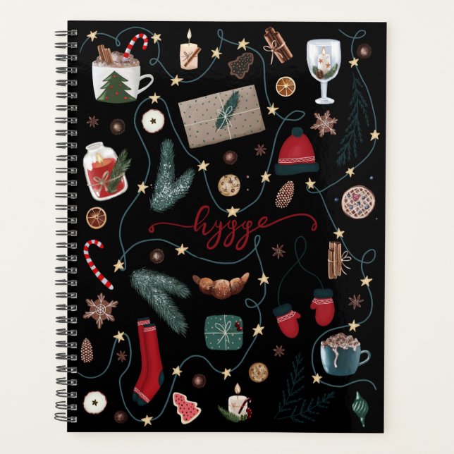 Dark Hygge Christmas Planner (Front)