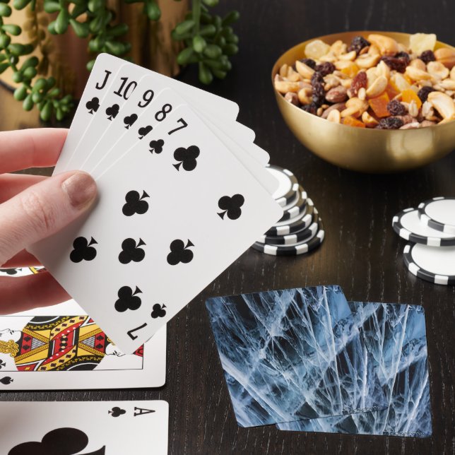 Dark Ice  Poker Cards (In Situ)