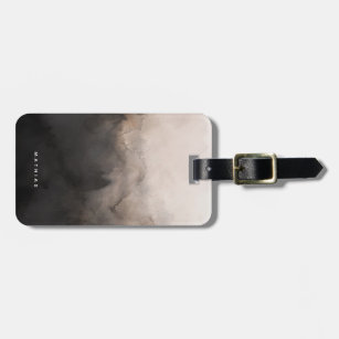 Dark Ink Luggage Tag