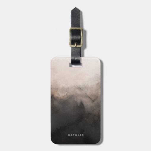 Dark Ink Luggage Tag Zazzle