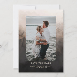 Dark Ink Wedding Save the Date