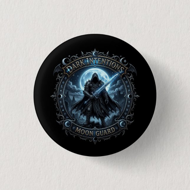 Dark Intentions 2026 Guild Button (Front)