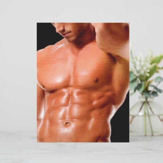 Dark Jeans Hunk (Standing Front)