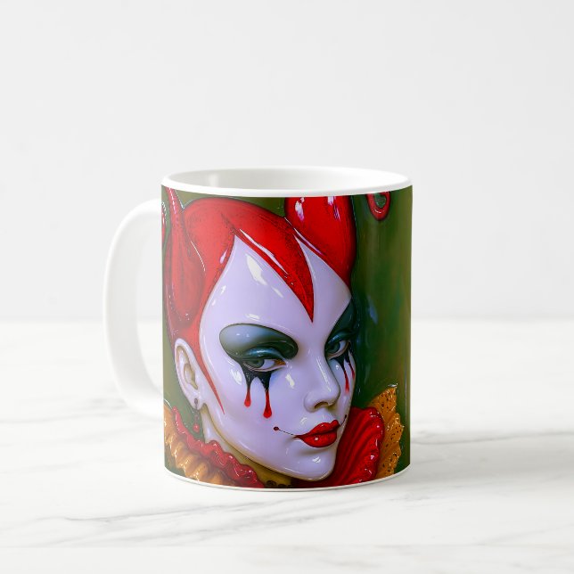Dark Jester Coffee Mug (Front Left)
