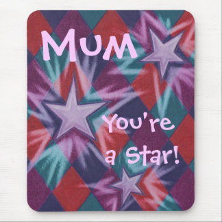 Dark Jester 'Mum You're a Star' mousepad