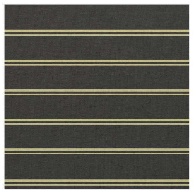 Dark Khaki and Black Colored Pattern Fabric (Close Up)