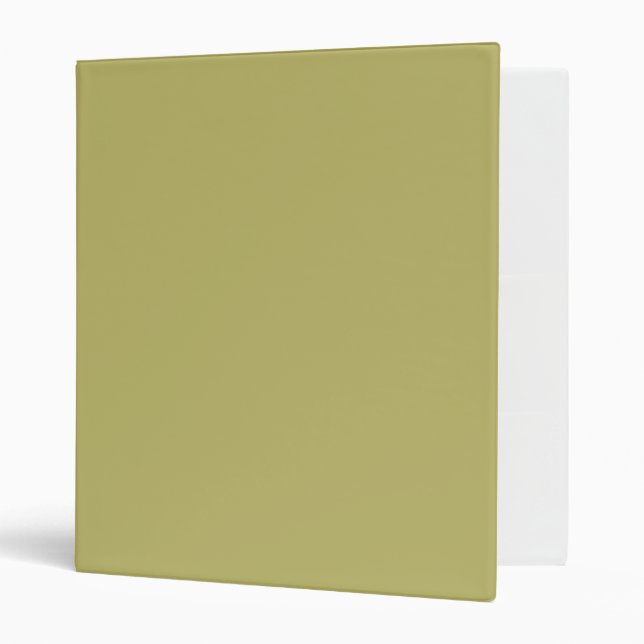 Dark Khaki Binder (Front/Inside)