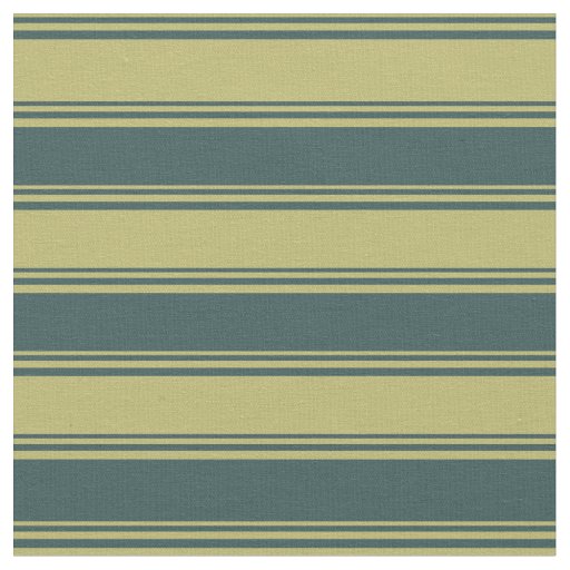 Dark Khaki & Dark Slate Gray Colored Pattern Fabric