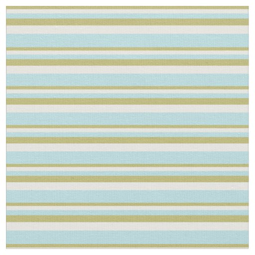 Dark Khaki, White & Powder Blue Colored Pattern Fabric
