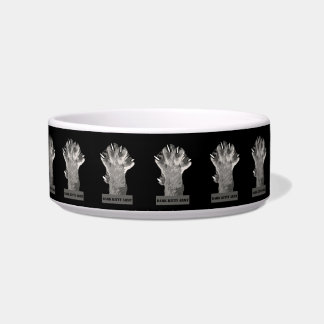 Dark Kitty Army Cat Bowl
