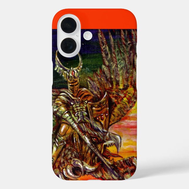 DARK KNIGHT /Fantasy Monogram Case-Mate iPhone Case (Back)