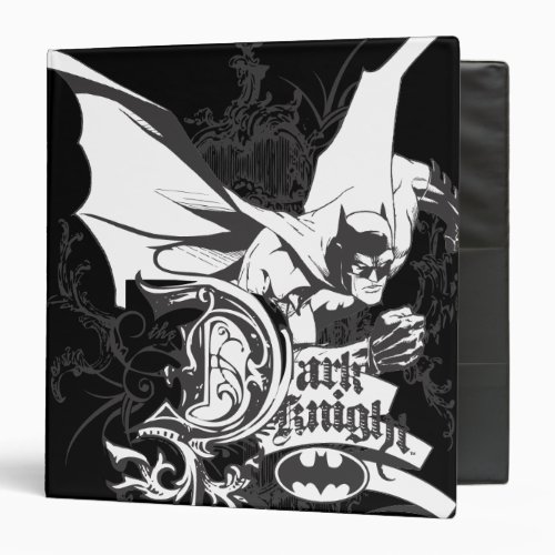 Dark Knight Logo Detailed Binder