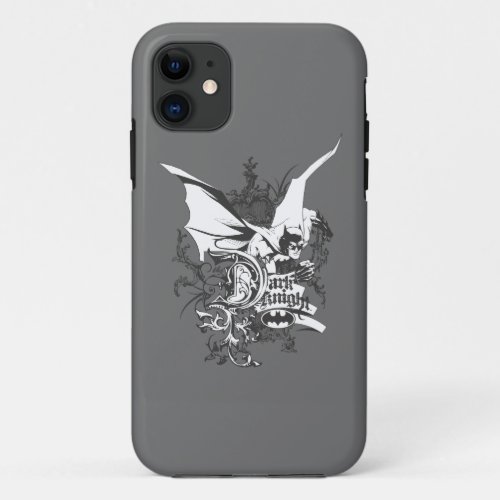 Dark Knight Logo Detailed iPhone 11 Case