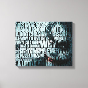 Dark knight Premium Wrapped Canvas (Gloss) Print