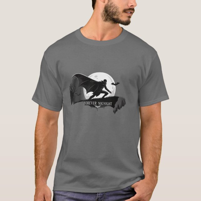 Dark Knight's Embrace T-Shirt (Front)