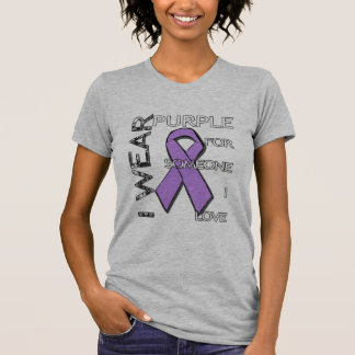 Dark - Ladies Alzheimer's Awareness T-Shirt