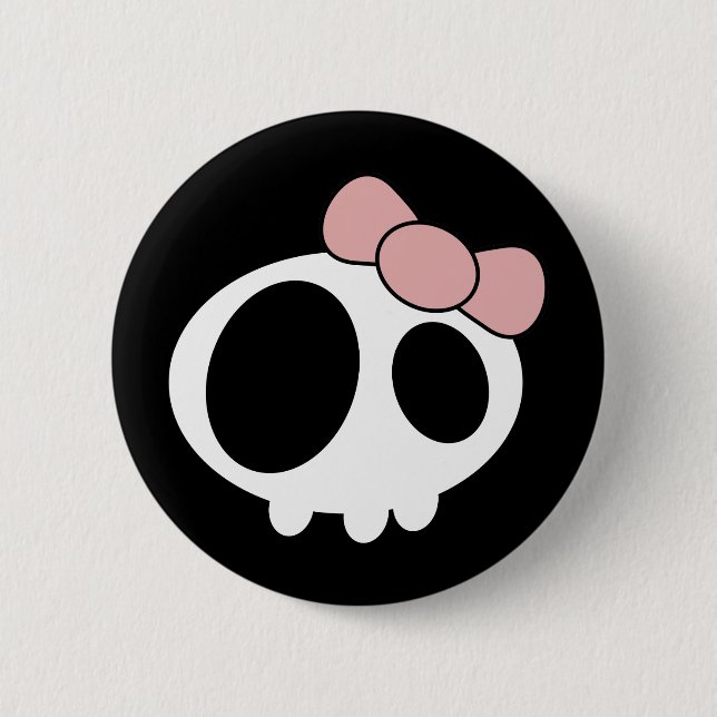 Dark Lady Button (Front)