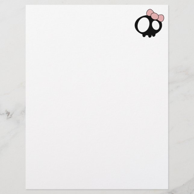 Dark Lady Letterhead (Front)