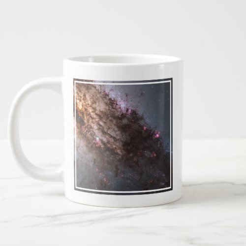 Dark Lanes Of Dust Crisscross Centaurus A Galaxy Giant Coffee Mug