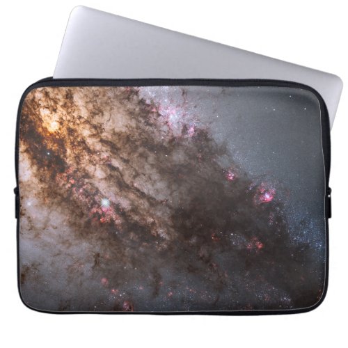 Dark Lanes Of Dust Crisscross Centaurus A Galaxy Laptop Sleeve