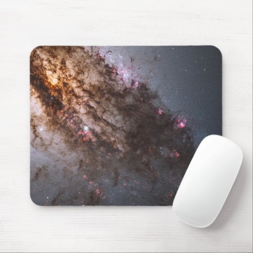 Dark Lanes Of Dust Crisscross Centaurus A Galaxy Mouse Pad