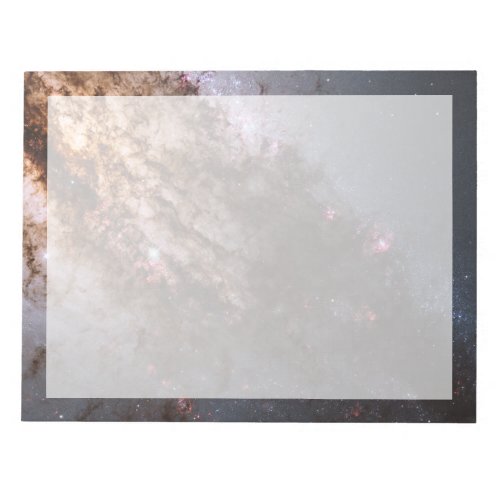 Dark Lanes Of Dust Crisscross Centaurus A Galaxy Notepad