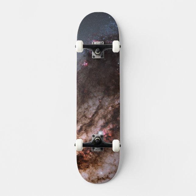 Dark Lanes Of Dust Crisscross Centaurus A Galaxy. Skateboard (Front)