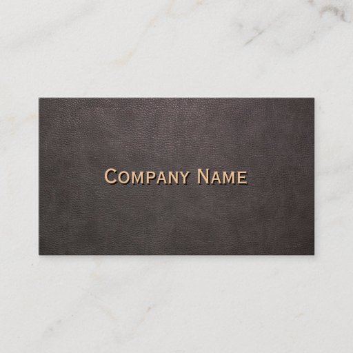 Customizable Dark Leather Background Customizable Business Card Templates