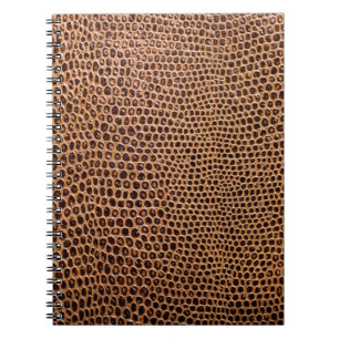 dark leather background notebook