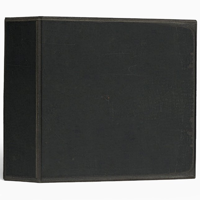 Dark Leather Print Binder (Front/Spine)